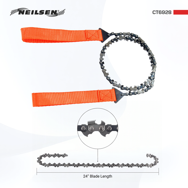 CT6928 - 33 Tooth Pocket Chainsaw with Paracord Handle