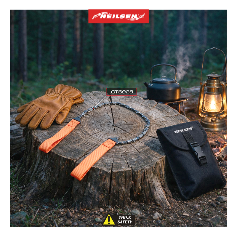 CT6928 - 33 Tooth Pocket Chainsaw with Paracord Handle