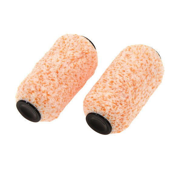 CT6960 - 2pc Microfibre Easy Release Paint Roller Sleeve 100mm