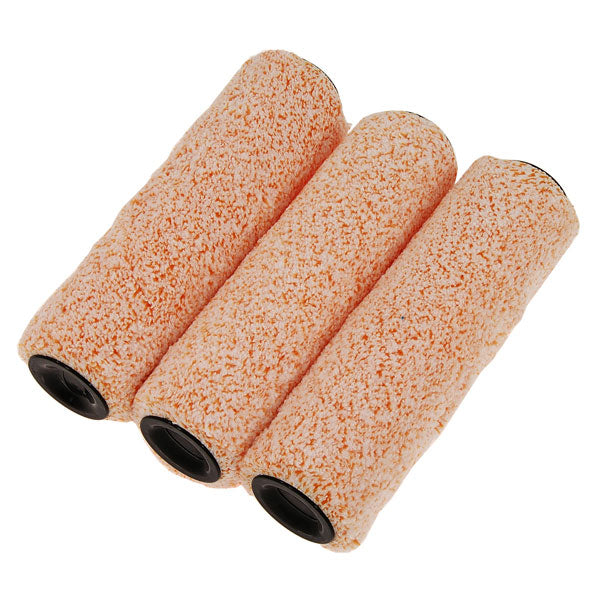 CT6962 - 3pc Microfibre Easy Release Paint Roller Sleeve 230mm