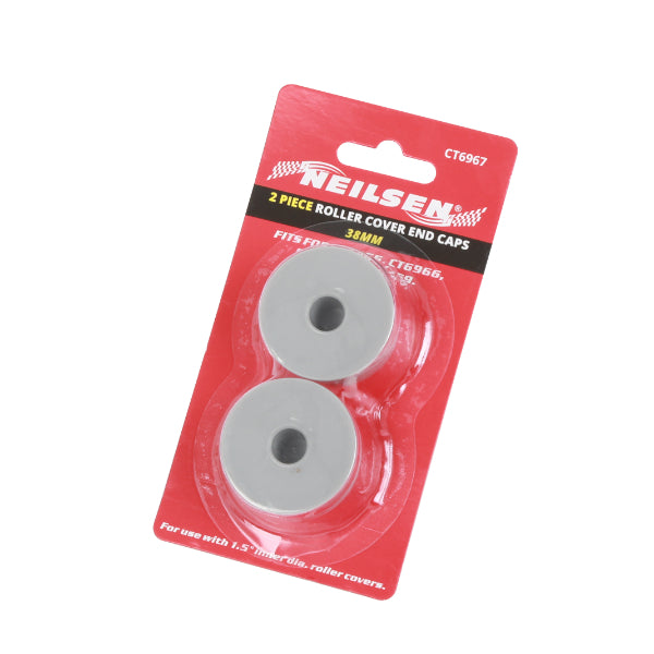 CT6967 - 2pc Roller Cover End Caps 38mm