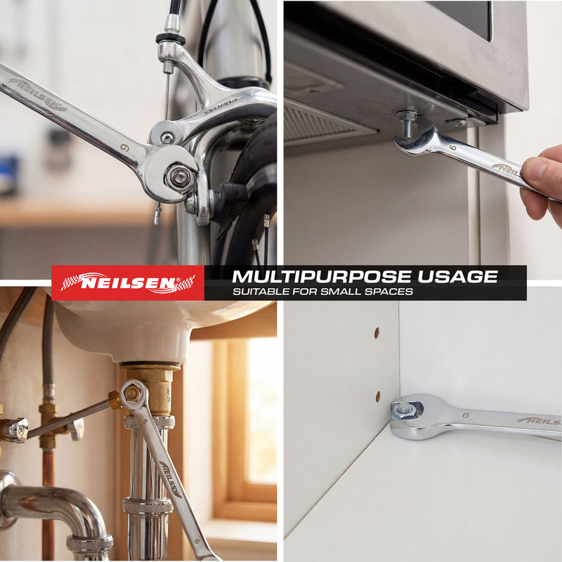 CT6998 - 8pcs Mini Combination Spanner Set