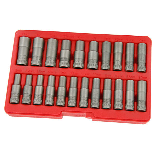CT7002 - 22pcs Extra Deep Twist Socket Removal Set 6-13mm