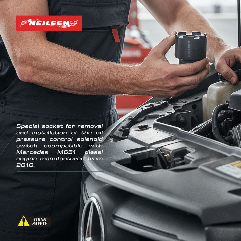 CT7014 - Oil Pressure Control Switch Socket for Mercedes Benz M651 Diesel