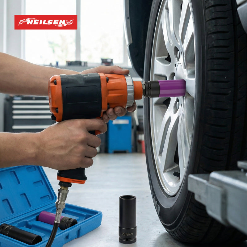 CT7015 - Protective Impact Socket 2pcs Set 20.5mm + 21.5mm