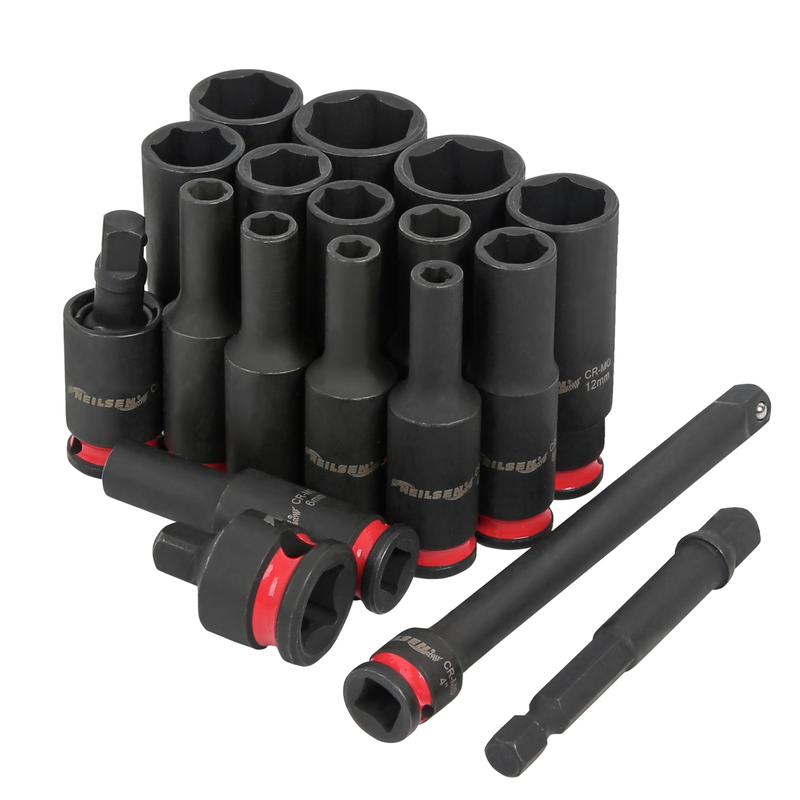 CT7107 - 18pc Deep Impact Socket Set 1/4''DR