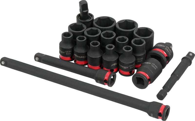 CT7108 - 19pc Impact Socket Set 1/4"DR