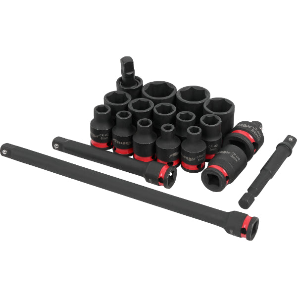 CT7108 - 19pc Impact Socket Set 1/4"DR