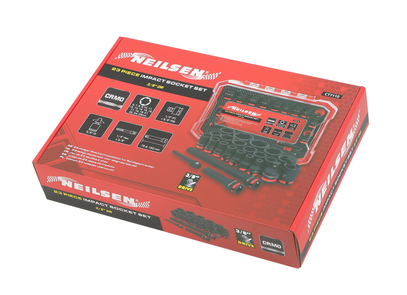 CT7110 - 23pcs Impact Socket Set  3/8"DR