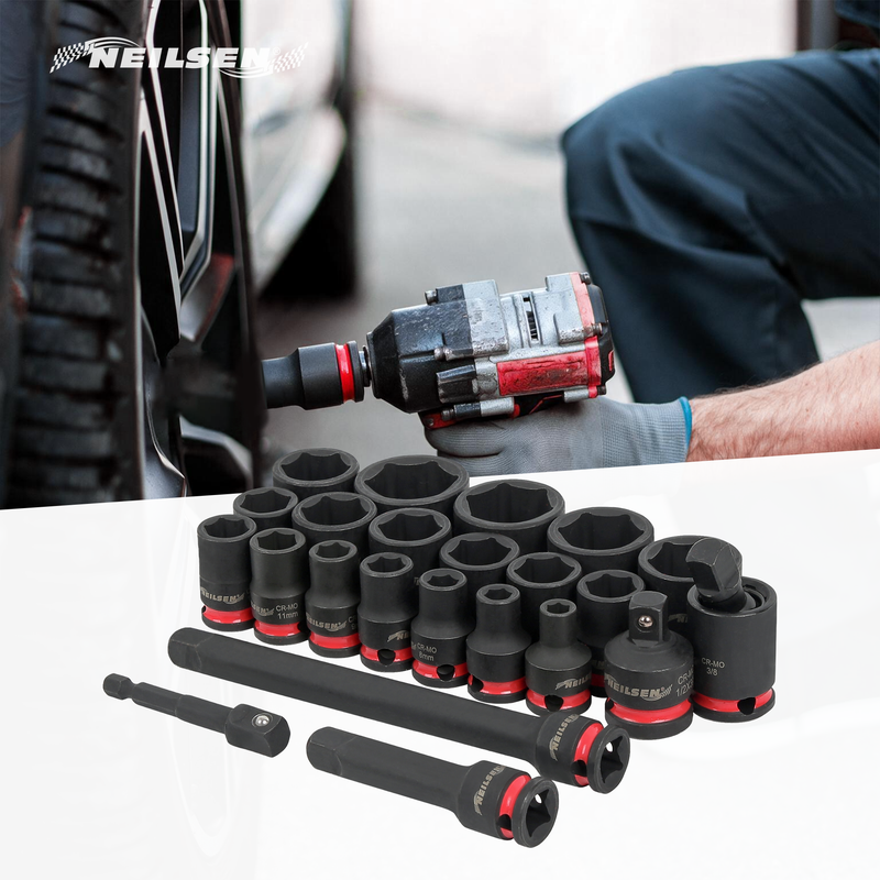 CT7110 - 23pcs Impact Socket Set  3/8"DR