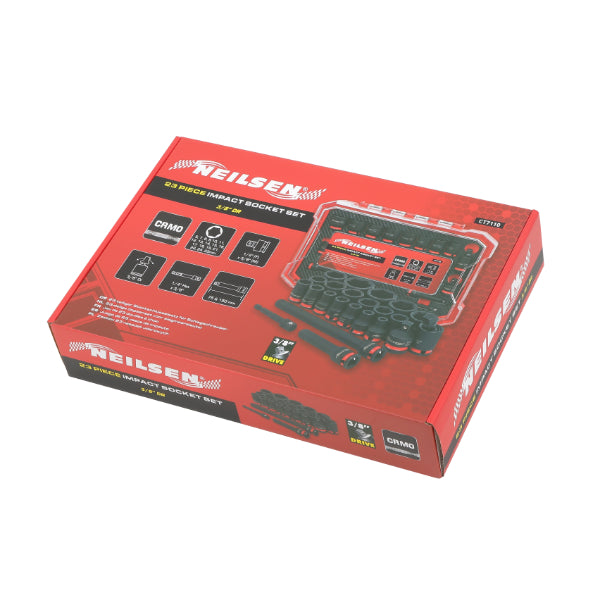 CT7110 - 23pcs Impact Socket Set  3/8"DR