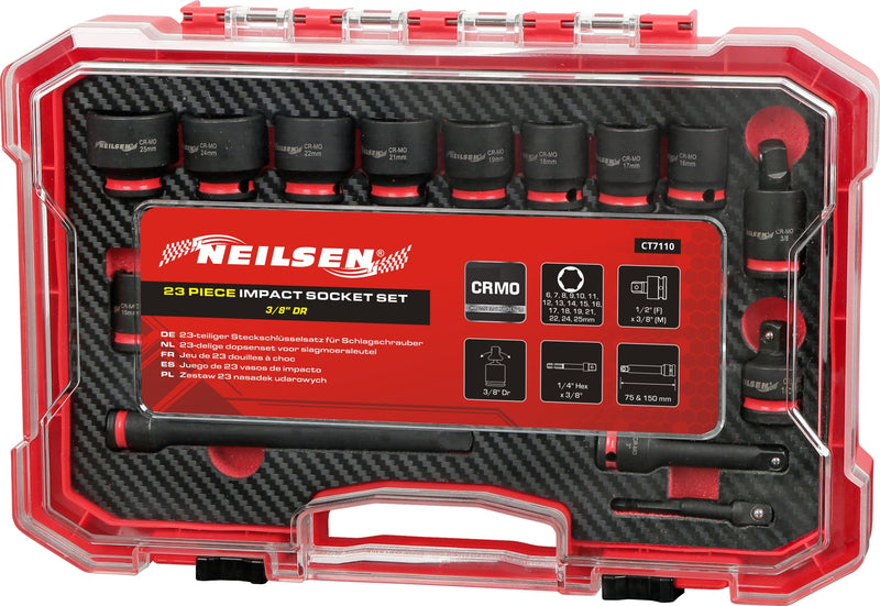 CT7110 - 23pcs Impact Socket Set  3/8"DR
