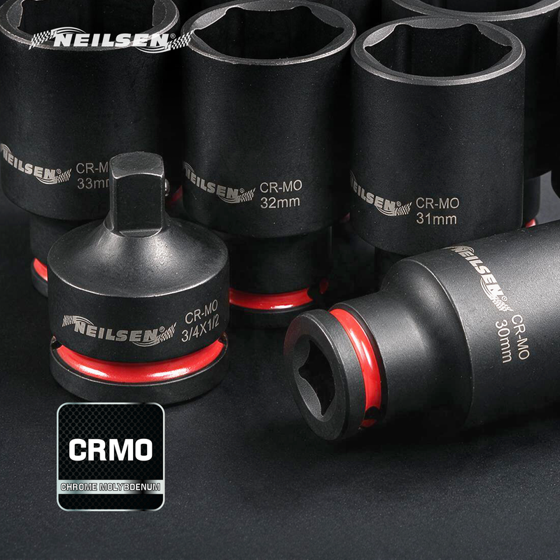 CT7111 - 9pc Jumbo Deep Impact socket Set 1/2"DR