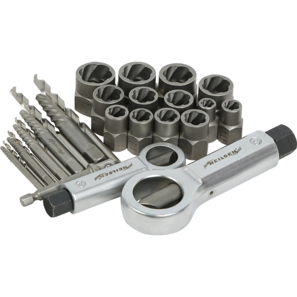 CT7116 - 26pc Damaged & Stripped Screw Extractor Set