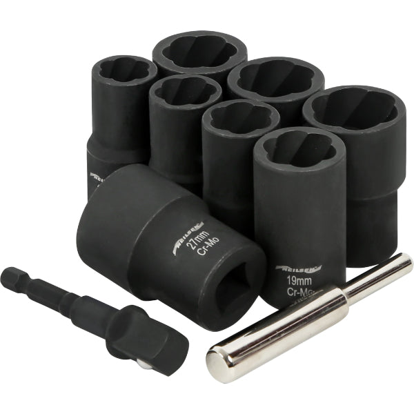 CT7121 - 10pc Bolt Nut Extractor Set