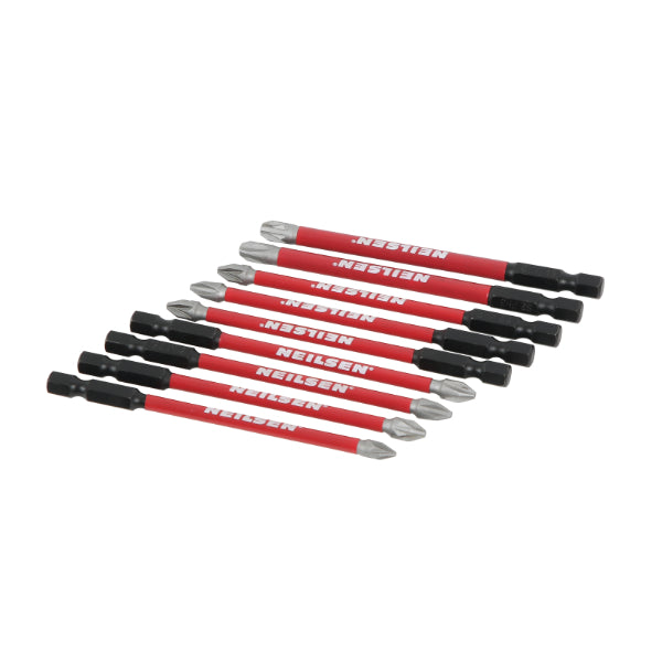 CT7130 - 9pc Impact Screwdriver Bit Set 100mm L
