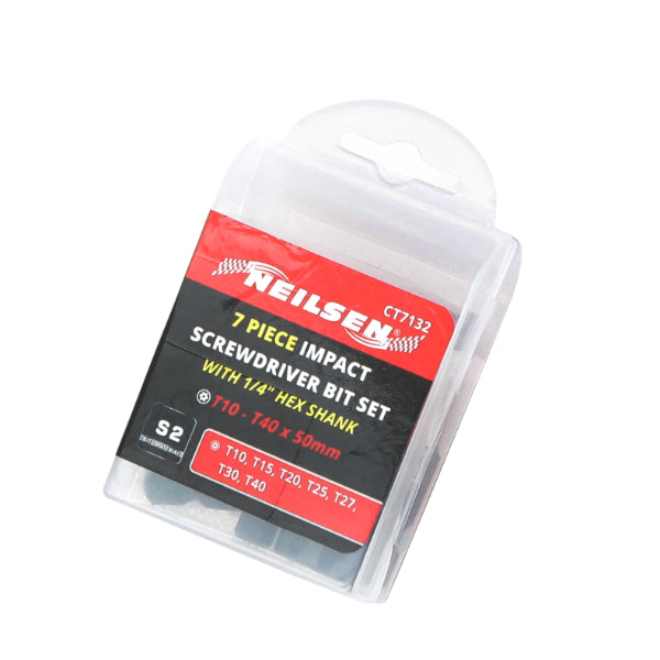 CT7132 - 7pc Impact Screwdriver Bit Set
