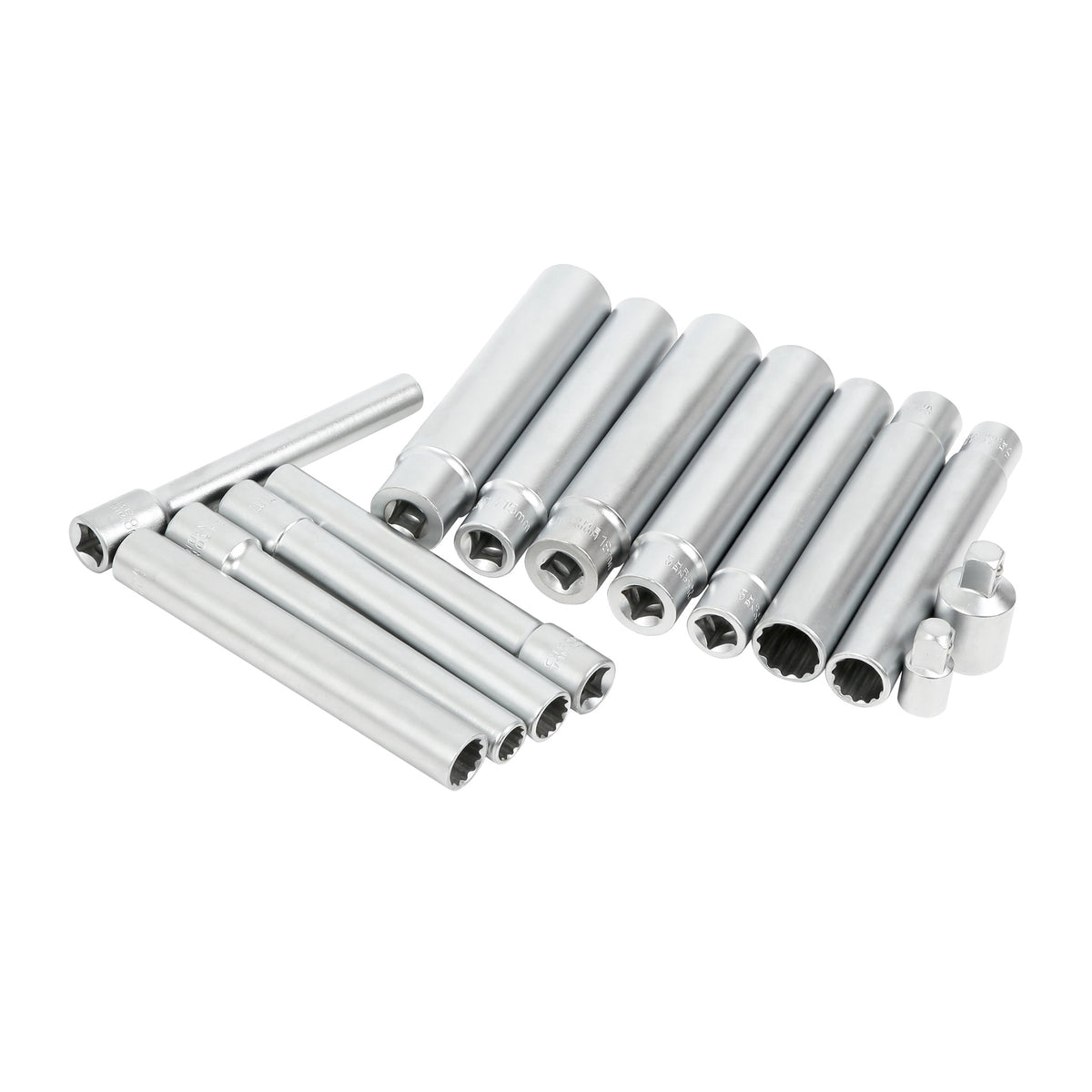 CT7137 - 14pc 3/8 Inch Dr Extra Deep Socket Set 8-19mm — Neilsen Tools