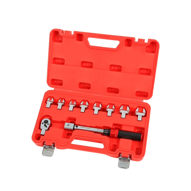 CT7145 - 10pc 1/4 Inch Dr Interchangeable Torque Wrench Set