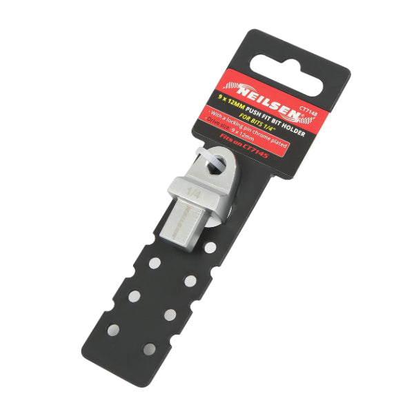 CT7148 - Push Fit Bit Holder 1/4 Inch 9 x 12mm