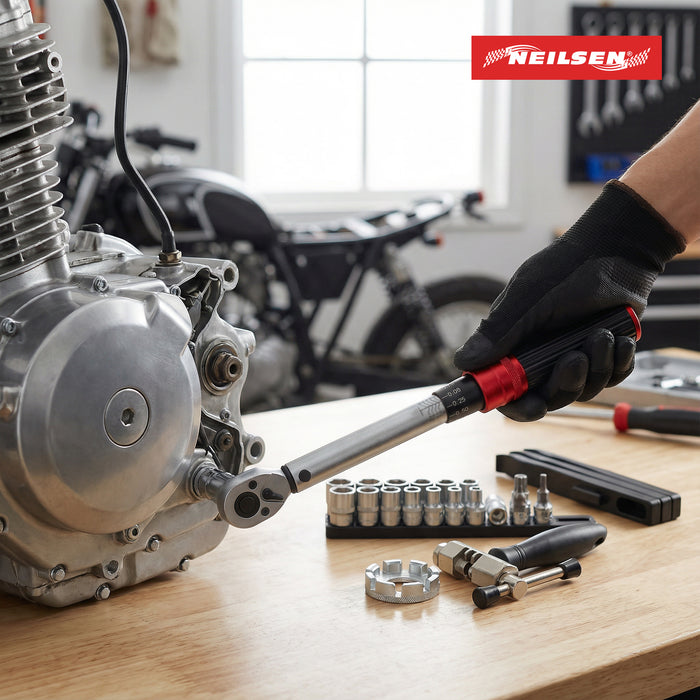 CT7151 - 34pc Torque Wrench Set Ideal for For Motorcycle and Bike repair