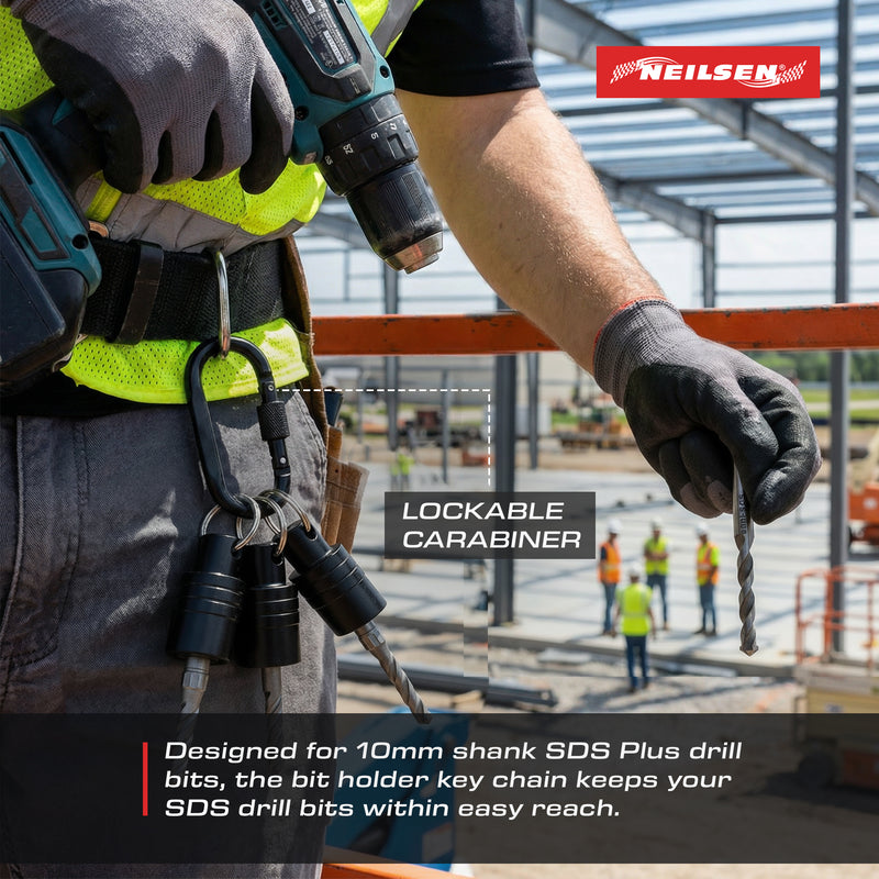 CT7152 - SDS Drill Holder With Heavy Duty Carabiner