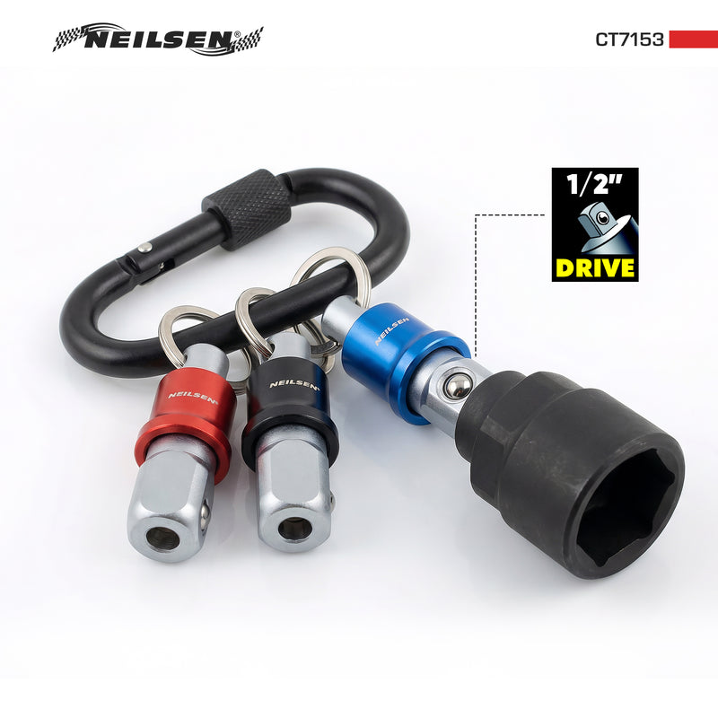 CT7153 - 1/2 Inch Socket Holder With Heavy Duty Carabiner