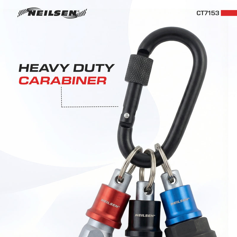 CT7153 - 1/2 Inch Socket Holder With Heavy Duty Carabiner