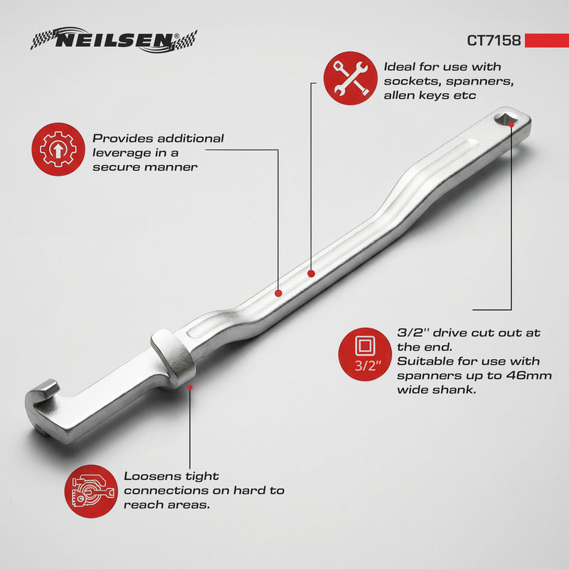 CT7158 - Universal Spanner Extender 580mm