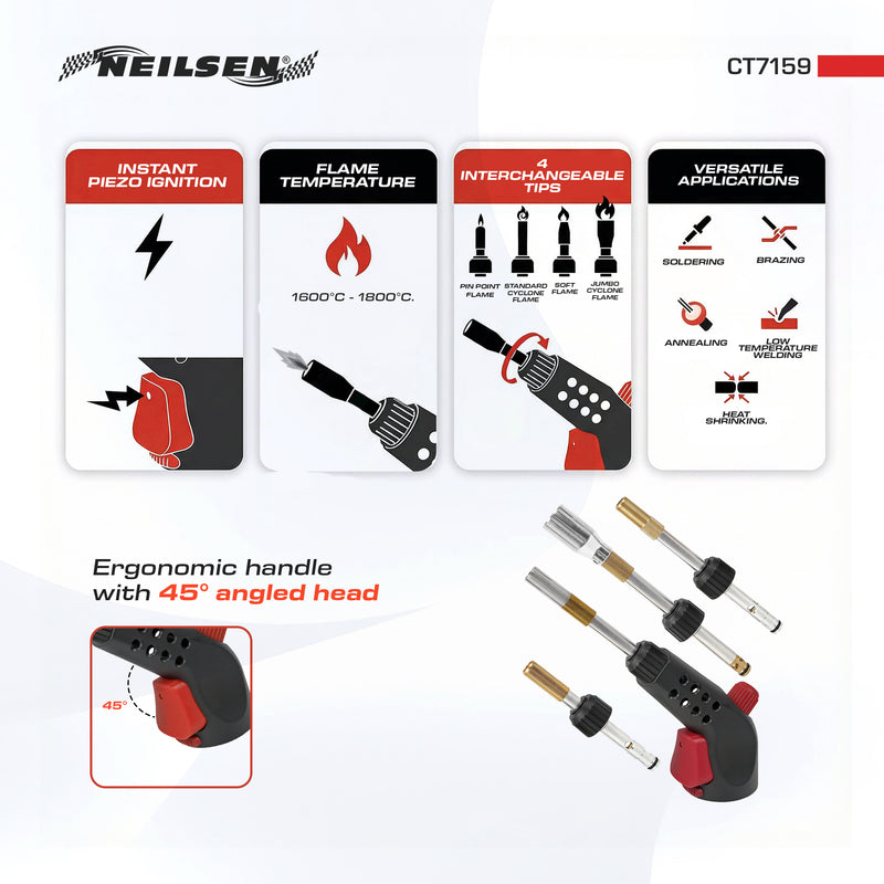 CT7159 - High Performance Propane Blow Torch Kit