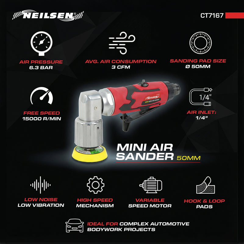 CT7167 - Mini Air Sander 50mm