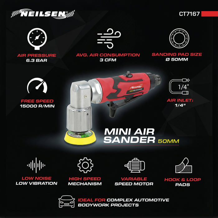CT7167 - Mini Air Sander 50mm