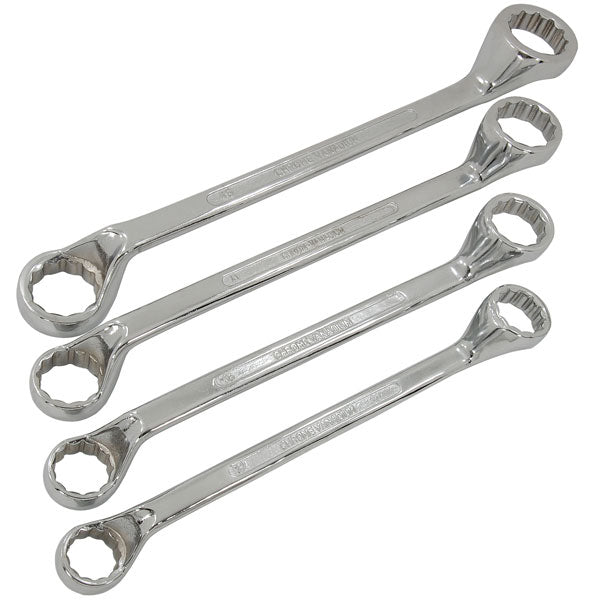 CT7198 - 4pc Jumbo Ring Spanner Set Polished