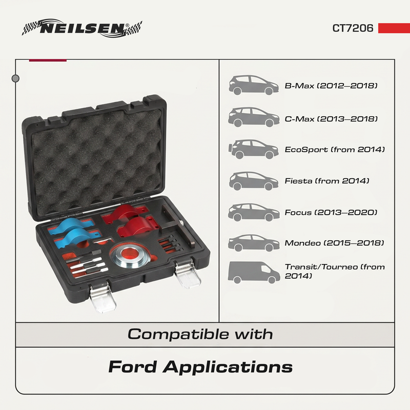 CT7206 - Engine Timing Tool Kit For 1.0 & 1.1L Wet Belt Ford Petrol