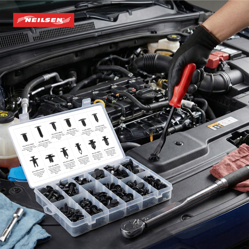 CT7222 - 240pc Universal Vehicle Trim Clips & Fastener