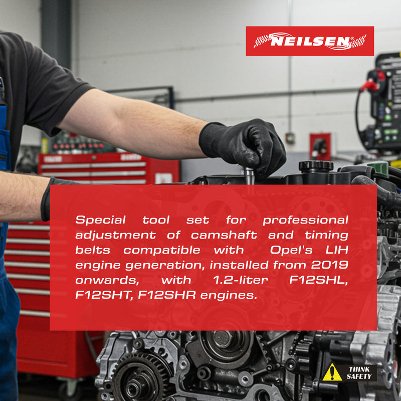 CT7226 - Timing Tool For Vauxhall Opel Astra K 1.2 2019 LIH F12SHL F12SHT F12SHR Petrol