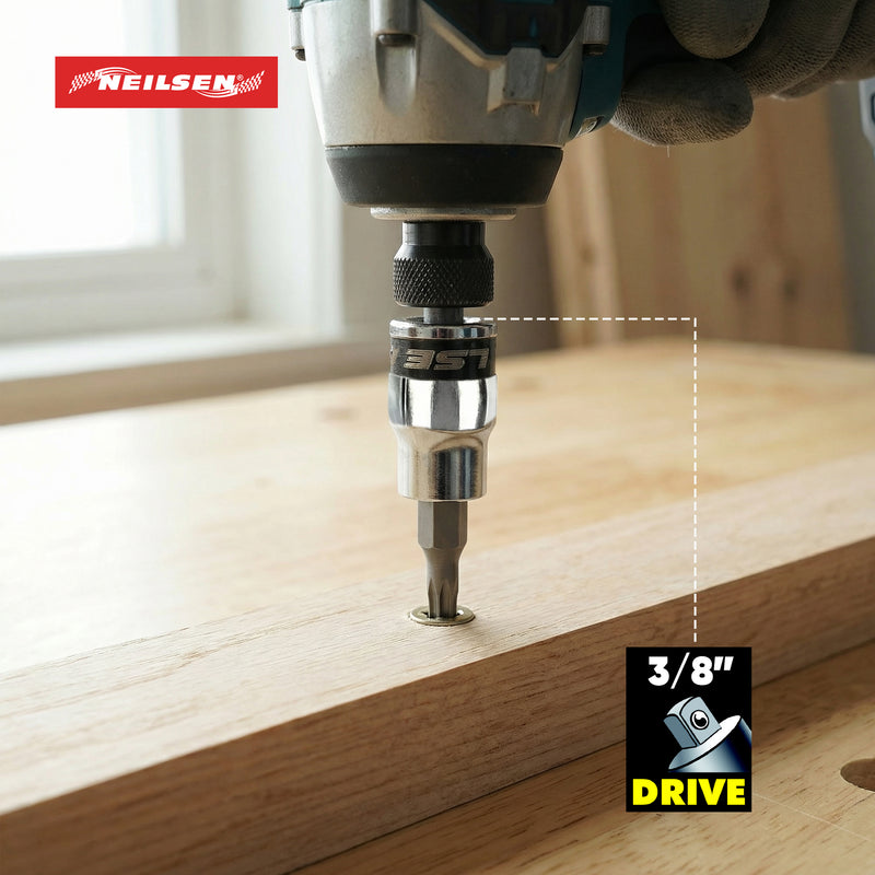 CT7230 - 17pc T50 Star Bit Set 3/8 Inch Dr