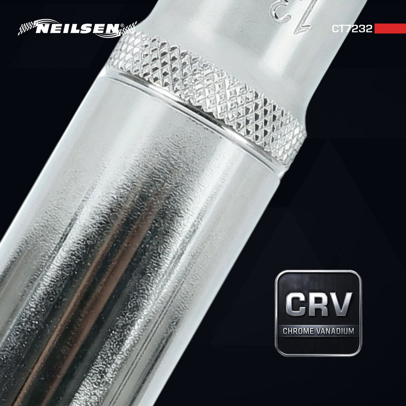 CT7232 - 16pc Short & Deep 3/8 Inch Dr 8mm,12mm,13mm 6PT Socket Set