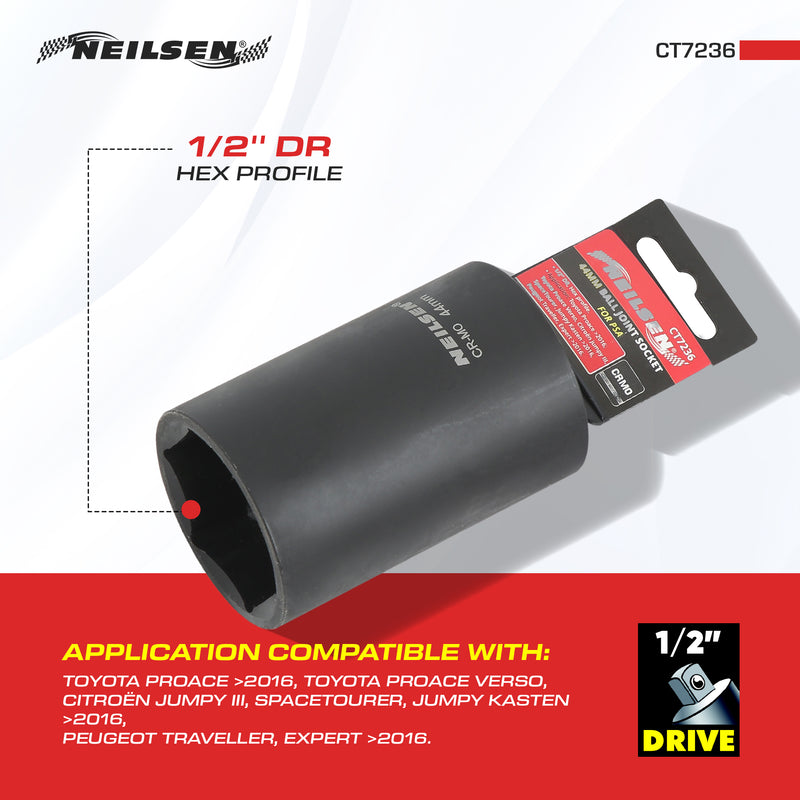 CT7236 - Ball Joint Socket For PSA 44mm