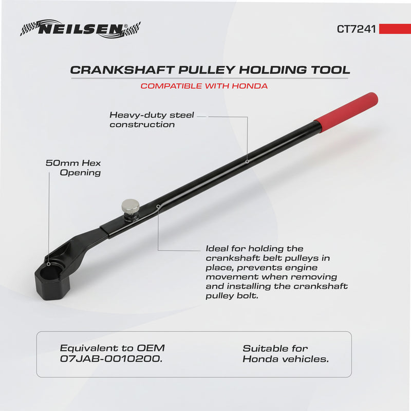 CT7241 - Honda Crankshaft Pulley Holding Tool