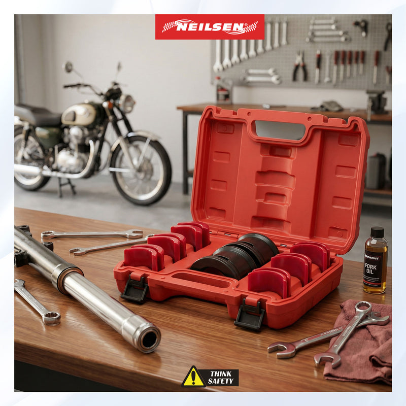 CT7242 - 14pc Motorcycle Fork Seal Driver Set