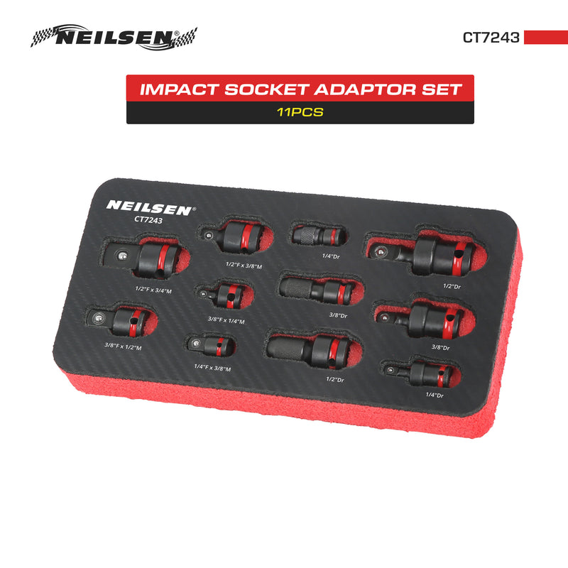 CT7243 - 11pc Impact Socket Adaptor Set
