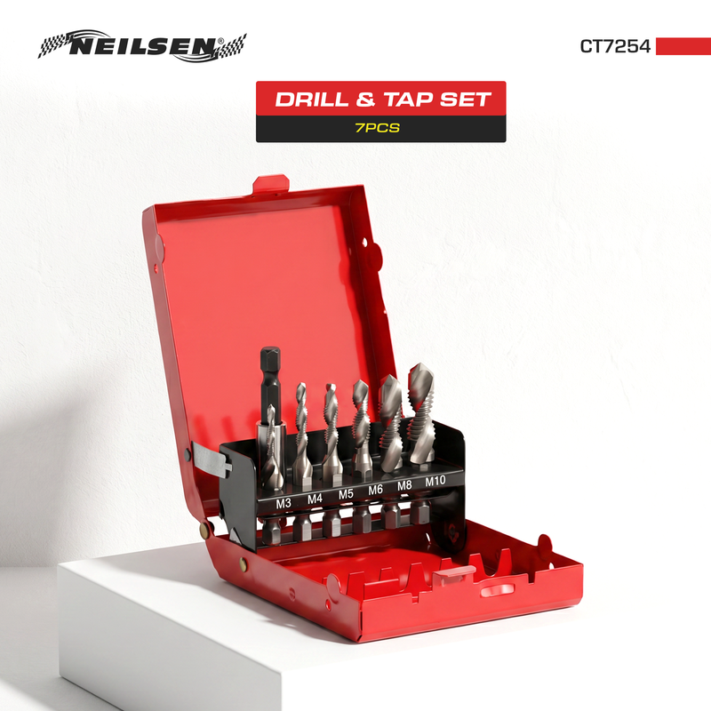 CT7254 - 7pc Drill Tap Set HSS-G