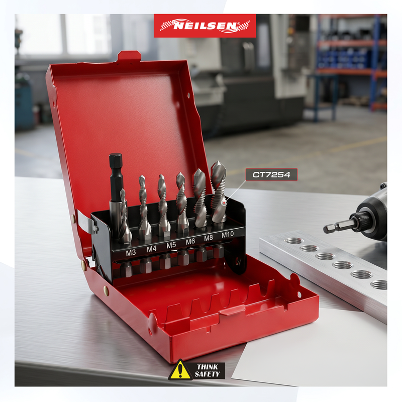CT7254 - 7pc Drill Tap Set HSS-G