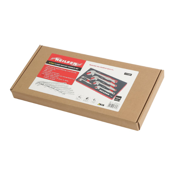 CT7260 - 6pc Clamp Ratchet Wrench Set