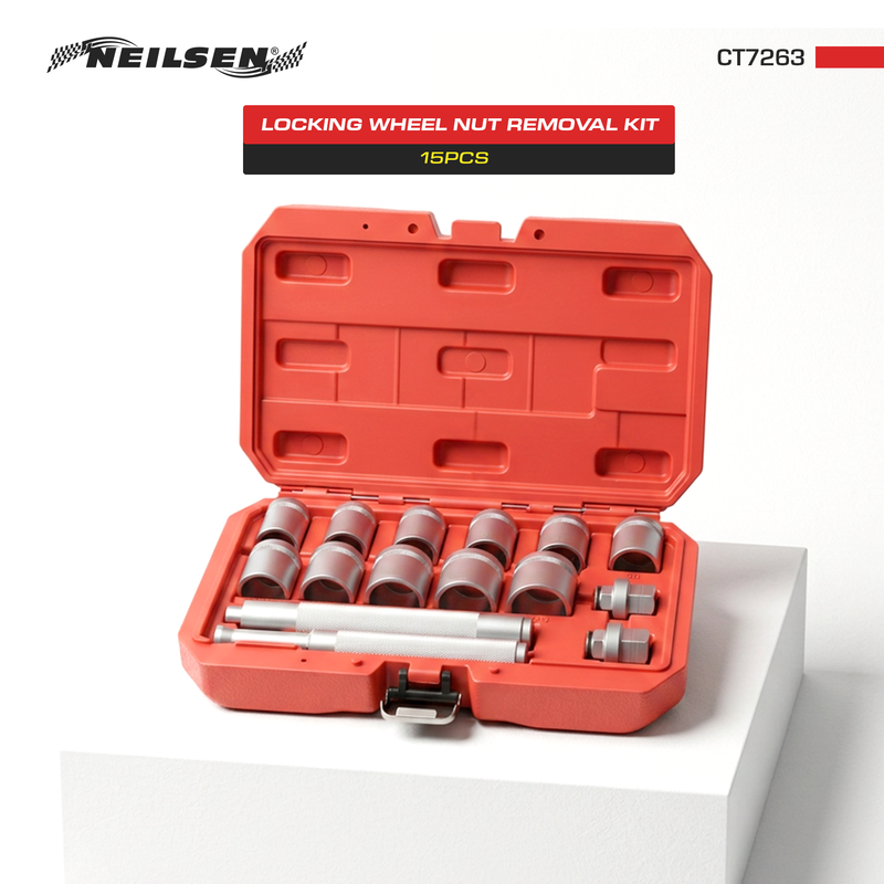 CT7263 - 15pcs Locking Wheel Nut Removal Kit
