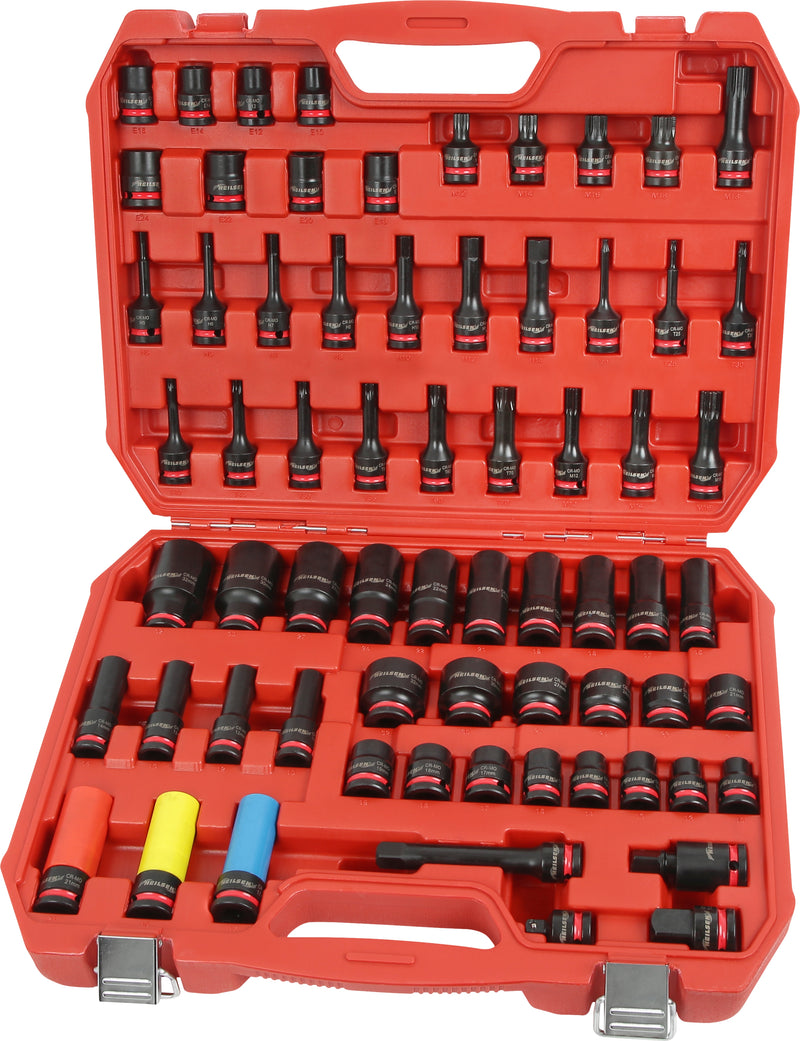 CT7266 - Impact Bit Socket Set 1/2"Dr 67pcs
