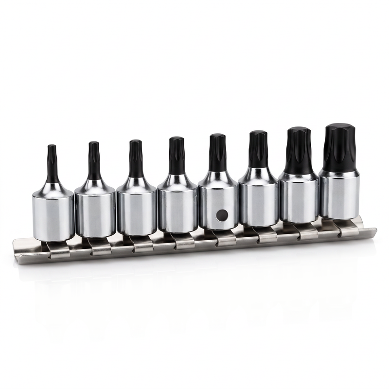 CT7269 - 9pc 1/4"Dr Star Tamper-Proof Bit Socket Set