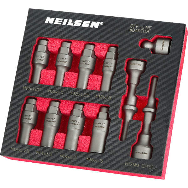 CT7272 - 11pc Ball Joint Separator & Pneumatic Impact Set