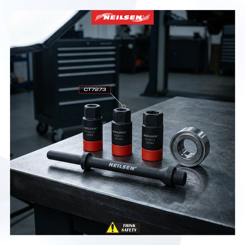 CT7273 - Wheel Stud Extraction & Fitting Tool Set For Car & Van